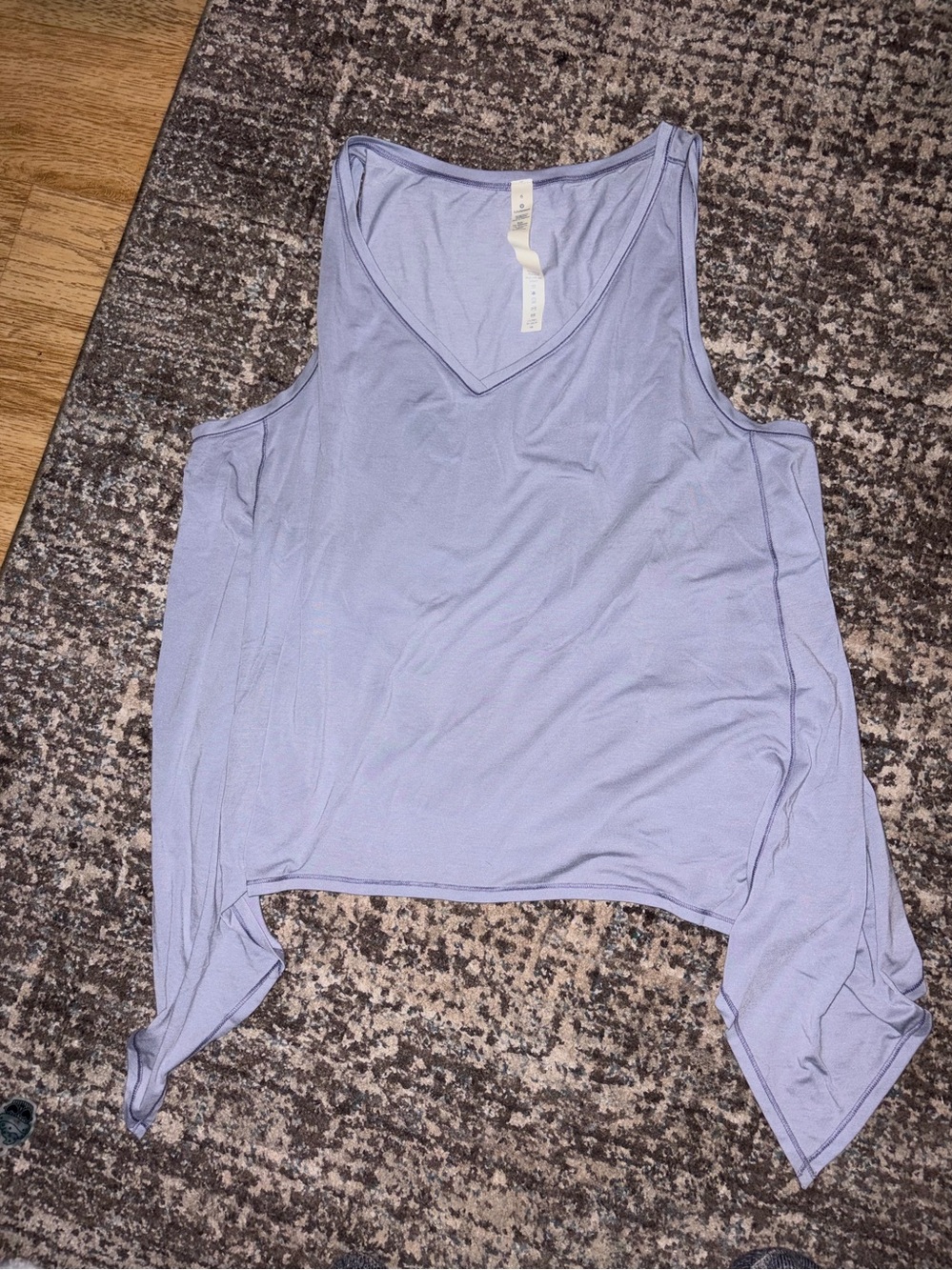 Lululemon Lavender V-Neck Tank — Size 6